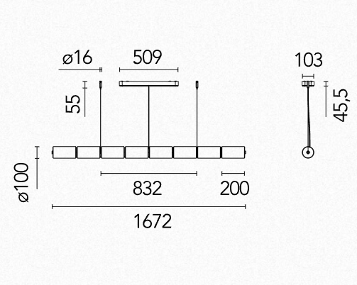 Flos - Luce Cilindrica S1